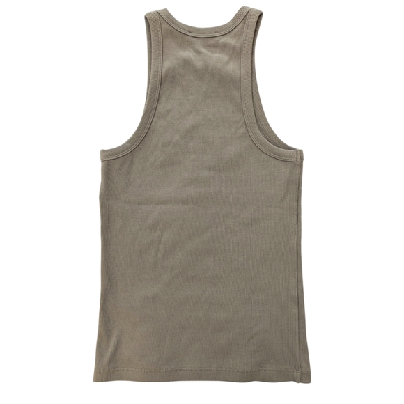 Anine Bing Eva Green Khaki Tank Top - Picture 3 of 7